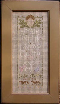Sadie Stuart - Acorn Marking Sampler