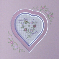 Sweet Pea Heart Kit