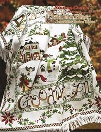 Christmas Village Afghan