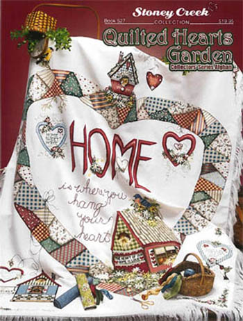 Quilted Hearts Garden Collector Series Afghan