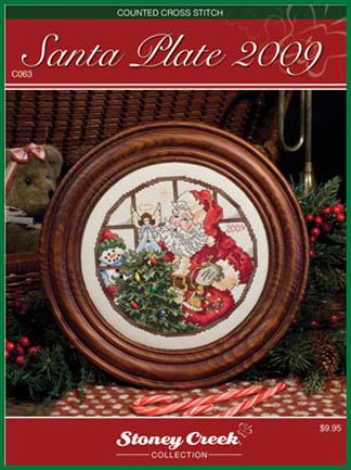 Santa Plate 2009