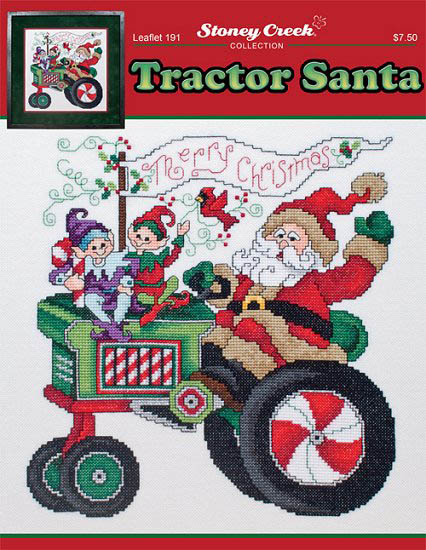 Tractor Santa