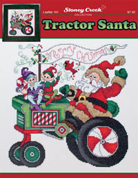 Tractor Santa