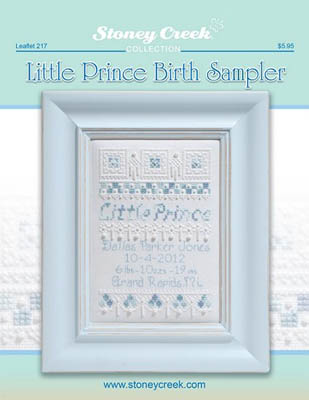 Little Prince Birth Sampler