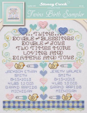 Twins Birth Sampler