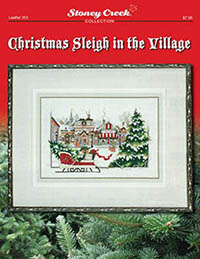Christmas Sleigh in the Village
