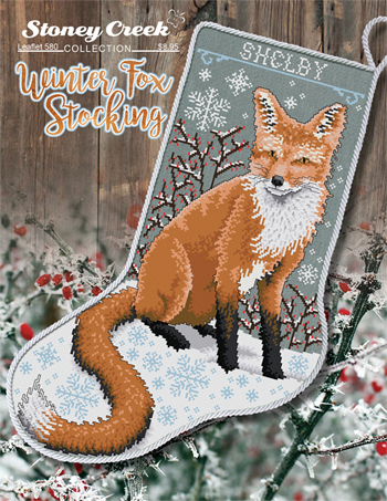 Winter Fox Stocking