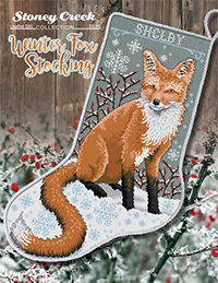 Winter Fox Stocking