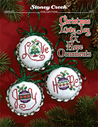 Christmas Love Joy & Hope Ornaments