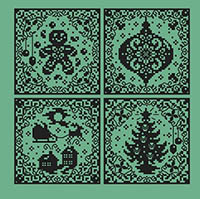 Christmas Silhouette Ornaments