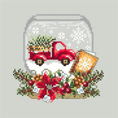 Christmas Truck Snow Globe