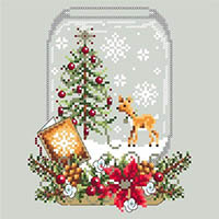 Deer Snow Globe