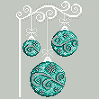 Wintery Teals