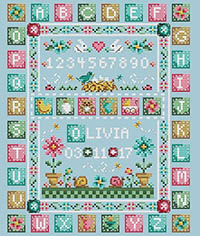 Quilted Baby Sampler