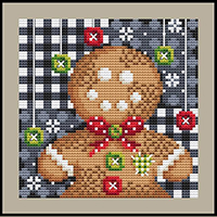 Patchwork Gingerbread Man