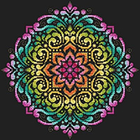 Full Rainbow Mandala 