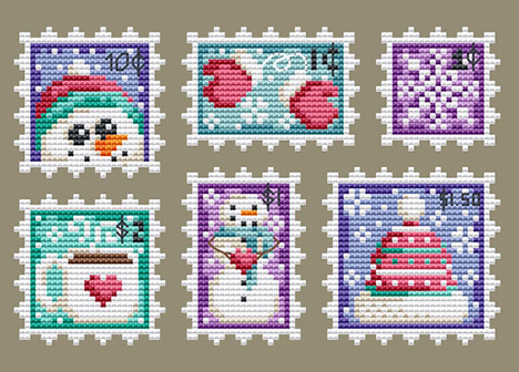 Winter Stamp Collection