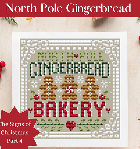 2023 Signs of Christmas 5 - North Pole Gingerbread