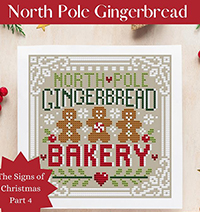 2023 Signs of Christmas 5 - North Pole Gingerbread