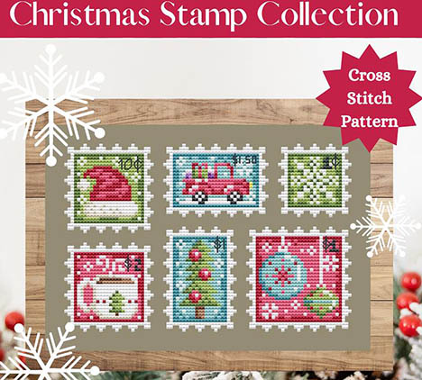 Christmas Stamp Collection