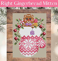 Right Gingerbread Mitten