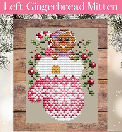 Left Gingerbread Mitten