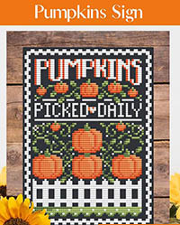 Pumpkins Sign