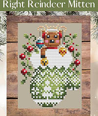 Right Reindeer Mitten