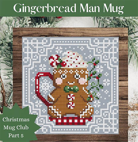 Gingerbread Man Mug