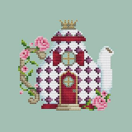 Fairy Garden #2- Tea Pot House