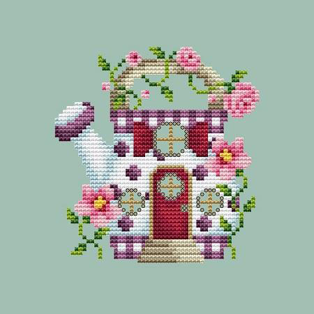Fairy Garden #7 - Watering Can House