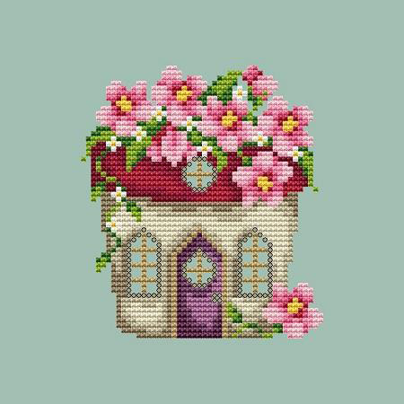 Fairy Garden #8 - Flower Pot House