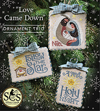 Love Came Down Ornament Trio