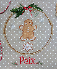 Ghirlanda Pan Di Zenzero (Gingerbread Cookie Wreath)