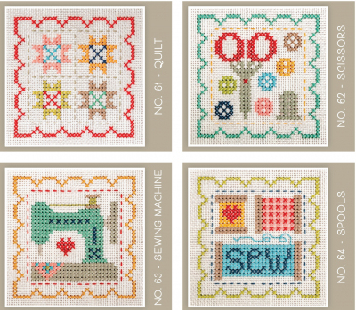 Stitch Cards - Set P