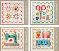 Stitch Cards - Set P