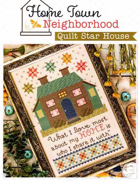 Home Town Neighborhood Quilt Star House