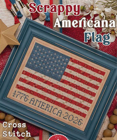 Scrappy Americana Flag