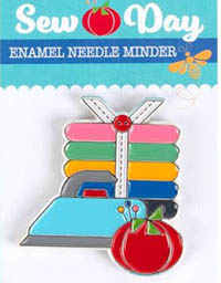 Enamel Needle Minder - Sew Day 