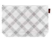 Mad for Plaid Project Bag - Charcoal 