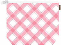 Mad for Plaid Project Bag - Peony