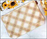 Mad for Plaid Project Bag - Burlap 