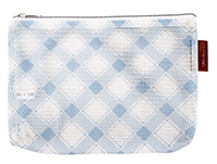 Mad for Plaid Mini Project Bag  - Bluebell 