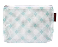 Mad for Plaid Mini Project Bag - Misty 