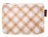 Mad for Plaid Mini Project Bag - Pumpkin 