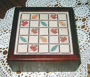 Fall Leaves & Sampler Stitches 