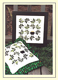 Watercolour Shamrocks