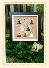 Watercolour Christmas Angels