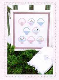 Watercolour Flower Baskets