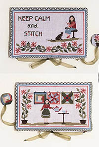 Pochette Keep Calm and Stitch